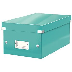 Leitz Archivní box Click and Store CD, 60410001, šedý karton, Ledově modrá Leitz Archivní box Click and Store CD, 60410001, šedý karton, Ledově modrá
