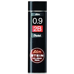 Pentel Ain STEIN C279 jemné tuhy, 36 náplní v dóze, 0,9 mm, stupeň tvrdosti 2B (12 dávek) Pentel Ain STEIN C279 jemné tuhy, 36 náplní v dóze, 0,9 mm, stupeň tvrdosti 2B (12 dávek)