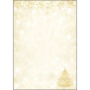 Sigel DP083 Dopisní papír Vánoce "Graceful Christmas", A4, 100 listů, z udržitelného papíru, vánoční dopisní papír, na vánoční pohlednice, nabídky, pozvánky, menu Sigel DP083 Dopisní papír Vánoce "Graceful Christmas", A4, 100 listů, z udržitelného papíru, vánoční dopisní papír, na vánoční pohlednice, nabídky, pozvánky, menu