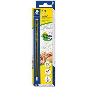 Staedtler 120-3 Noris tužka 120 stupeň tvrdosti H, 12 kusů, černá, balení po jednom Staedtler 120-3 Noris tužka 120 stupeň tvrdosti H, 12 kusů, černá, balení po jednom
