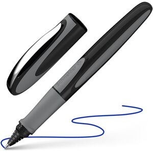 Schneider Inkoustové pero 187807 Ray (doplňovací se standardními inkoustovými náplněmi, vhodné pro praváky i leváky) onyx Schneider Inkoustové pero 187807 Ray (doplňovací se standardními inkoustovými náplněmi, vhodné pro praváky i leváky) onyx