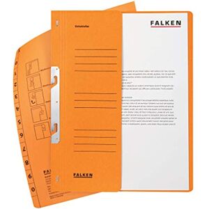 FALKEN Originální pořadač 50 ks balení po 50 kusech. Made in Germany. Z recyklovaného kartonu s poloviční přední stranou a sešitem pro úřady pro DIN A4 oranžový sešívačka Desky na dokumenty FALKEN Originální pořadač 50 ks balení po 50 kusech. Made in Germany. Z recyklovaného kartonu s poloviční přední stranou a sešitem pro úřady pro DIN A4 oranžový sešívačka Desky na dokumenty