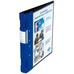 Wedo Pořadač Ergogrip 5815003 (A4, mechanika se 4 kroužky, plast, 31,3 x 3,8 x 28,0 cm) černá/modrá Wedo Pořadač Ergogrip 5815003 (A4, mechanika se 4 kroužky, plast, 31,3 x 3,8 x 28,0 cm) černá/modrá