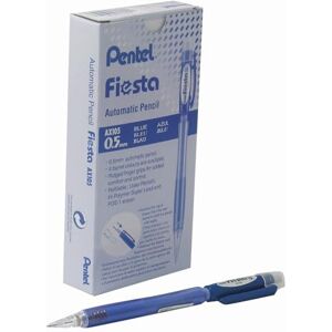 Pentel Fiesta AX105 mechanická tužka, 0,5 mm, stupeň tvrdosti HB, modrá (12 kusů) Pentel Fiesta AX105 mechanická tužka, 0,5 mm, stupeň tvrdosti HB, modrá (12 kusů)