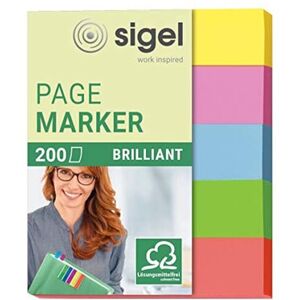 Sigel HN625 lepicí popisovač mini z papíru, 5 barev, 200 proužků ve formátu 12 x 50 mm Sigel HN625 lepicí popisovač mini z papíru, 5 barev, 200 proužků ve formátu 12 x 50 mm