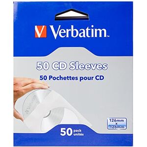 Verbatim Obálky na CD uzavíratelné papírové obaly pro CD, DVD a Blu-Ray s průhledným okénkem, 50 kusů, bílé, 99999 Verbatim Obálky na CD uzavíratelné papírové obaly pro CD, DVD a Blu-Ray s průhledným okénkem, 50 kusů, bílé, 99999