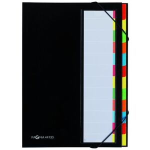Pagna Deskorganizer Premium (sběratelský sešit, 12 přihrádek) černý Pagna Deskorganizer Premium (sběratelský sešit, 12 přihrádek) černý