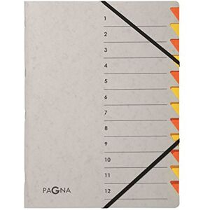 Pagna 44312-12 pořadač 12 přihrádek Easy Grey 1-12 oranžová Pagna 44312-12 pořadač 12 přihrádek Easy Grey 1-12 oranžová