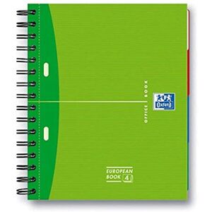 Oxford Hamelin Papierbrands 353002500 European Book Office, extra stabilní víko, 5 mm čtverečkované, A5+, 200 listů, barevně tříděné Oxford Hamelin Papierbrands 353002500 European Book Office, extra stabilní víko, 5 mm čtverečkované, A5+, 200 listů, barevně tříděné