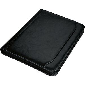 ALASSIO 30065 – Desky na kroužkový pořadač MASSA ve formátu DIN A4, desky na psaní z imitace kůže, desky na dokumenty v černé barvě, desky cca 34 x 27 x 4 cm, s kalkulačkou ALASSIO 30065 – Desky na kroužkový pořadač MASSA ve formátu DIN A4, desky na psaní z imitace kůže, desky na dokumenty v černé barvě, desky cca 34 x 27 x 4 cm, s kalkulačkou