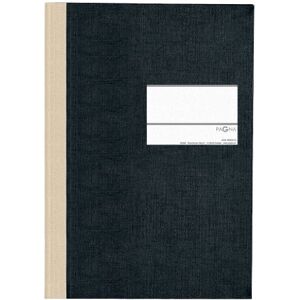 Pagna 14212-04 Geschäftsbuch PNA CLASSICA A4 Papiereinband mit Leinenstruktur, Geweberücken 80 Blatt, kariert, Farbe: schwarz Pagna 14212-04 Geschäftsbuch PNA CLASSICA A4 Papiereinband mit Leinenstruktur, Geweberücken 80 Blatt, kariert, Farbe: schwarz