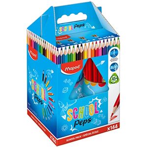 Maped 832004 trojhranné pastelky COLOR'PEPS, školní balíček 144 ks Maped 832004 trojhranné pastelky COLOR'PEPS, školní balíček 144 ks