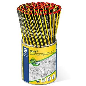 Staedtler Tužka Noris (vysoká odolnost proti zlomení, ergonomický trojhranný tvar, protiskluzový měkký povrch, materiál Wopex, stupeň tvrdosti HB, obal na nádobí, 183-HBKP72ST) Staedtler Tužka Noris (vysoká odolnost proti zlomení, ergonomický trojhranný tvar, protiskluzový měkký povrch, materiál Wopex, stupeň tvrdosti HB, obal na nádobí, 183-HBKP72ST)