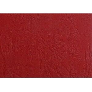 GBC Obálkový materiál LeatherGrain, A4, 100 kusů, červený GBC Obálkový materiál LeatherGrain, A4, 100 kusů, červený