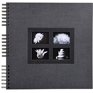 Exacompta 16841E Premium fotoalbum Passion s 50 černými stranami, perfektní pro vaše fotografie k vlastnímu tvoření, fotokniha, spirálové album černé, 32 x 32 cm Exacompta 16841E Premium fotoalbum Passion s 50 černými stranami, perfektní pro vaše fotografie k vlastnímu tvoření, fotokniha, spirálové album černé, 32 x 32 cm