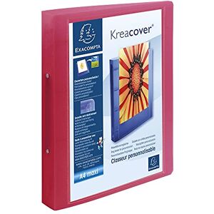Exacompta 54869E Präsentationshefter KreaCover aus transluzentem Kunststoff. 2 Ring-Mechanik DIN A4 Rücken 40mm ideal für Angebots- und Unternehmenspräsentationen 1 Stück Zufallsfarbe Exacompta 54869E Präsentationshefter KreaCover aus transluzentem Kunststoff. 2 Ring-Mechanik DIN A4 Rücken 40mm ideal für Angebots- und Unternehmenspräsentationen 1 Stück Zufallsfarbe