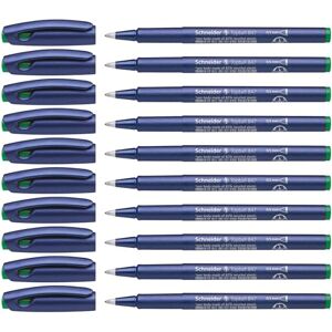 Schneider 8474 Topball 847 kuličkové pero (plastová špička, 0,5 mm) balení po 10 kusech zelené Schneider 8474 Topball 847 kuličkové pero (plastová špička, 0,5 mm) balení po 10 kusech zelené