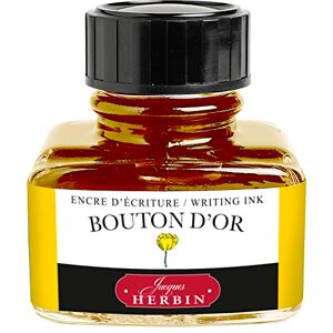 Jacques Herbin J. Herbin 13053T Flakon tradiční psací inkoust kaligrafický inkoust, La Perle des encres, 30 ml, Bouton d´or – máslová žlutá, 1 kus Jacques Herbin J. Herbin 13053T Flakon tradiční psací inkoust kaligrafický inkoust, La Perle des encres, 30 ml, Bouton d´or – máslová žlutá, 1 kus
