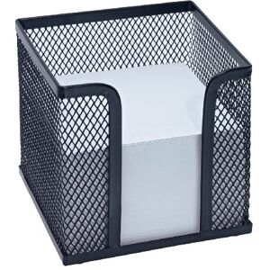 Wedo 65701 Box na lístečky Office (vč. papíru (92 x 92 mm), drátěný kov) černý Wedo 65701 Box na lístečky Office (vč. papíru (92 x 92 mm), drátěný kov) černý