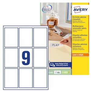 Avery L7108REV-20 Pack 20 Blätter Avery L7108REV-20 Pack 20 Blätter