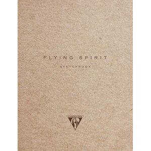 Clairefontaine 930022C Flying Spirit skicák (DIN A5, 16 x 21 cm, 60 listů, 90 g, papír v barvě slonoviny, ideální pro poznámky, trendy, s potiskem sépia, náhodně tříděné) 1 kus Clairefontaine 930022C Flying Spirit skicák (DIN A5, 16 x 21 cm, 60 listů, 90 g, papír v barvě slonoviny, ideální pro poznámky, trendy, s potiskem sépia, náhodně tříděné) 1 kus