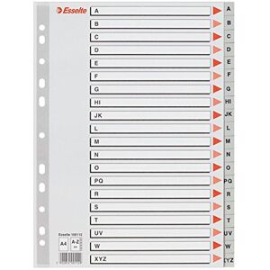 Esselte 800979 Alphabetisches Register Polypropylen A4, blau Esselte 800979 Alphabetisches Register Polypropylen A4, blau