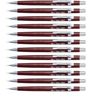 Pentel Sharp 200 P203 Druckbleistift, 0.3 mm, Härtegrad HB, braun (12 Stück) Pentel Sharp 200 P203 Druckbleistift, 0.3 mm, Härtegrad HB, braun (12 Stück)