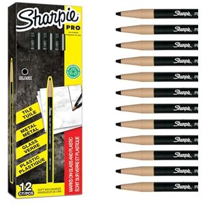 Sharpie Peel-Off porcelánový popisovač jemná špička černý píše na skleněném porcelánu a plastu 12 kusů voskových markerů Sharpie Peel-Off porcelánový popisovač jemná špička černý píše na skleněném porcelánu a plastu 12 kusů voskových markerů