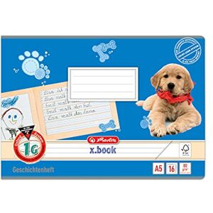 Herlitz Sešit na příběhy x.book A5, linkování 1 G, 1. třída, 16 listů, 10 kusů Herlitz Sešit na příběhy x.book A5, linkování 1 G, 1. třída, 16 listů, 10 kusů