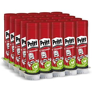 Pritt Lepidlo, bezpečné lepidlo vhodné pro děti pro umění a kutilské práce, silné lepidlo do školy a kanceláře, 25 x 11 g tužka Pritt Lepidlo, bezpečné lepidlo vhodné pro děti pro umění a kutilské práce, silné lepidlo do školy a kanceláře, 25 x 11 g tužka