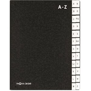 Pagna Pultorová složka Classic (pulzní deska, 24 přihrádek, A-Z) černá Pagna Pultorová složka Classic (pulzní deska, 24 přihrádek, A-Z) černá