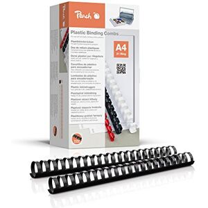 Peach Plastový vázací hřbet A4-32 mm 310 listů 50 kusů černý PB432-02 Peach Plastový vázací hřbet A4-32 mm 310 listů 50 kusů černý PB432-02
