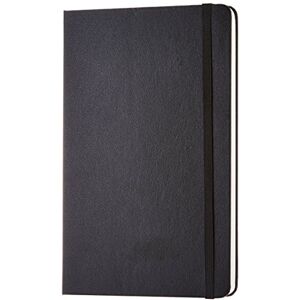 Amazon Basics Klasický poznámkový blok, A5, prázdný, černý Amazon Basics Klasický poznámkový blok, A5, prázdný, černý