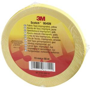 Scotch 9545N Y15 Gewebeband 15 mm x 50 m, 1 Rolle, gelb Scotch 9545N Y15 Gewebeband 15 mm x 50 m, 1 Rolle, gelb
