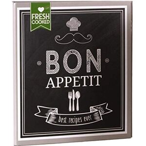 Goldbuch 69036 Kniha receptů Bon Appetit, pořadač na recepty s 2kroužkovou mechanikou, rozšířitelný, vazba laminovaný umělecký tisk, 25 potištěných listů, 21 x 22,5 cm Goldbuch 69036 Kniha receptů Bon Appetit, pořadač na recepty s 2kroužkovou mechanikou, rozšířitelný, vazba laminovaný umělecký tisk, 25 potištěných listů, 21 x 22,5 cm