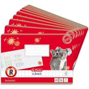 Herlitz Školní sešit x.book A5, linkování R, 1. třída, 16 listů, 10 kusů Herlitz Školní sešit x.book A5, linkování R, 1. třída, 16 listů, 10 kusů