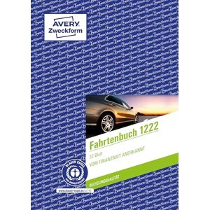 Avery 1222 Recycling kniha jízd osobní automobil (finanzamt uznávaný, DIN A5 210x148mm, 64 stran) 682 jízd, Německo a Rakousko, vymezení soukromých a obchodních jízd) Softcover Avery 1222 Recycling kniha jízd osobní automobil (finanzamt uznávaný, DIN A5 210x148mm, 64 stran) 682 jízd, Německo a Rakousko, vymezení soukromých a obchodních jízd) Softcover