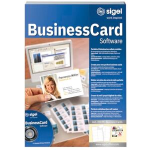 Sigel SW670 BusinessCard designový software pro vizitky, CD vč. 200 karet Sigel SW670 BusinessCard designový software pro vizitky, CD vč. 200 karet