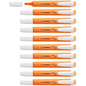 STABILO Zvýrazňovač houpačka chladná, oranžová, balení 10 STABILO Zvýrazňovač houpačka chladná, oranžová, balení 10