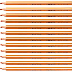 STABILO Trojhranná pastelka Trio silná balení 12 ks oranžová STABILO Trojhranná pastelka Trio silná balení 12 ks oranžová