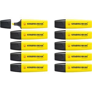 STABILO Boss Original zvýrazňovač, klínový hrot 2,5 mm, žlutý STABILO Boss Original zvýrazňovač, klínový hrot 2,5 mm, žlutý
