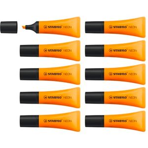 STABILO zvýrazňovač NEON balení 10 ks oranžový STABILO zvýrazňovač NEON balení 10 ks oranžový