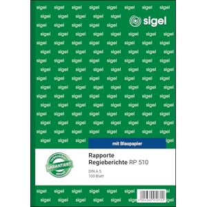 Sigel RP510 Rapport / Režní zpráva A5, 100 listů Sigel RP510 Rapport / Režní zpráva A5, 100 listů
