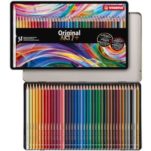 STABILO Premium pastelka originál ARTY+ 38 ks kovové pouzdro STABILO Premium pastelka originál ARTY+ 38 ks kovové pouzdro