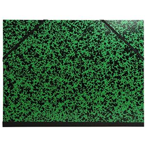 Exacompta 541100E desky na kreslení Annonay pro DIN A4+ s gumovým uzávěrem. Z extra silného kartonu 3 cm šířka zad černo-zelená mramorovaná ideální pro přepravu a skladování Exacompta 541100E desky na kreslení Annonay pro DIN A4+ s gumovým uzávěrem. Z extra silného kartonu 3 cm šířka zad černo-zelená mramorovaná ideální pro přepravu a skladování