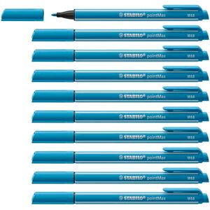 STABILO značkovač pointMax balení 10 ks azurově modrá STABILO značkovač pointMax balení 10 ks azurově modrá