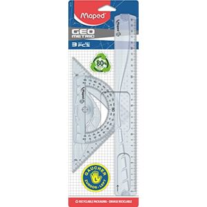Maped 897118 geometrie pro leváky, 3dílná, průhledná Maped 897118 geometrie pro leváky, 3dílná, průhledná