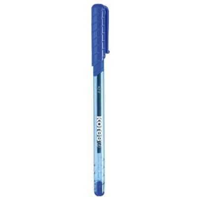 Kores Einweg-Kugelschreiber K-Pen K2, F, 12 Stück, blau Kores Einweg-Kugelschreiber K-Pen K2, F, 12 Stück, blau