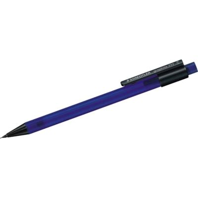 Staedtler 777 07-3 mechanická verzilka grafitová s B náplní, průměr tuhy 0,7 mm, barva násadky: modrá, 10 kusů v kartonové krabičce Staedtler 777 07-3 mechanická verzilka grafitová s B náplní, průměr tuhy 0,7 mm, barva násadky: modrá, 10 kusů v kartonové krabičce