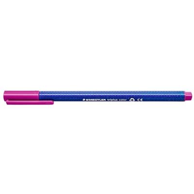 Staedtler triplus color 323 fixy – červeno-fialová, 10 kusů, 1,0 mm Trojhranný malíř na vlákna, DRY SAFE inkoust na vodní bázi – pro děti – výr. č. 323-61 Staedtler triplus color 323 fixy – červeno-fialová, 10 kusů, 1,0 mm Trojhranný malíř na vlákna, DRY SAFE inkoust na vodní bázi – pro děti – výr. č. 323-61